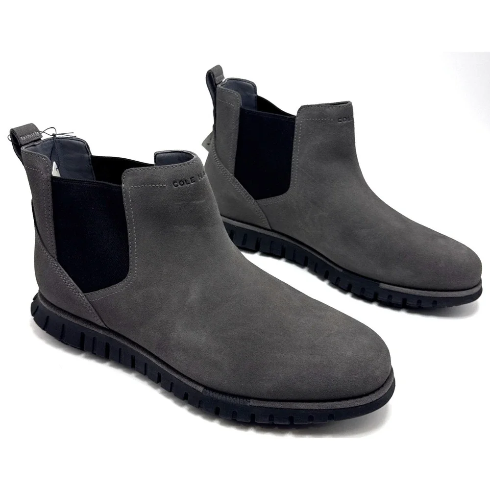 Cole Haan ZeroGrand Remastered Waterproof Chelsea Boots C38696 Mens Size 12 Wide